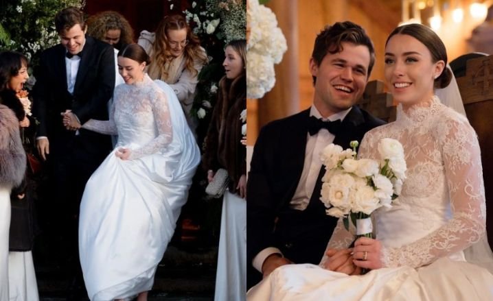 Magnus Carlsen and Ella Victoria Malone wedding