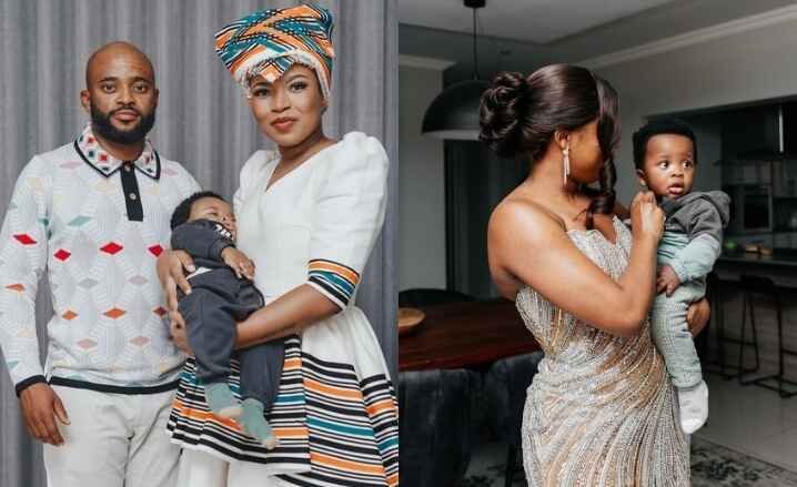 Temba Bavuma and Phila Lobi son