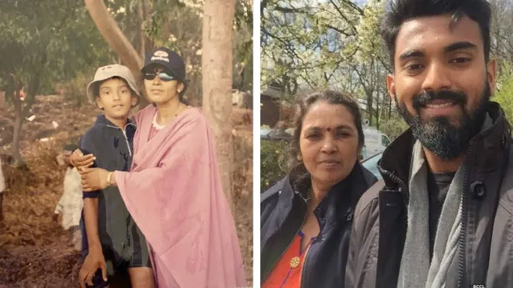 KL Rahul Mother