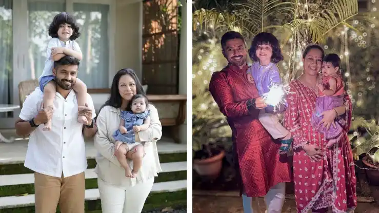 Karun Nair and Sanaya Tankariwala's kids