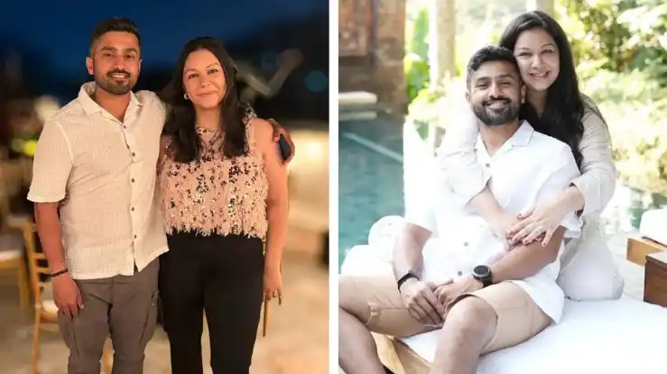 Karun Nair Wife - Sanaya Tankariwala