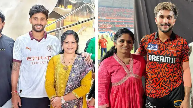 Nitish Kumar Reddy Mother