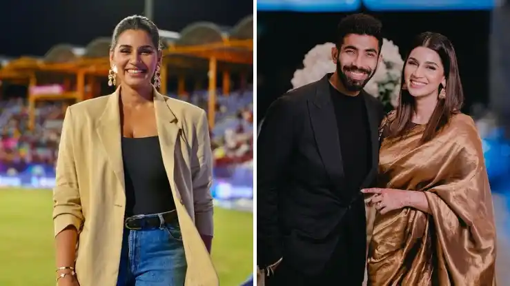 Sanjana Ganesan - Jasprit Bumrah wife