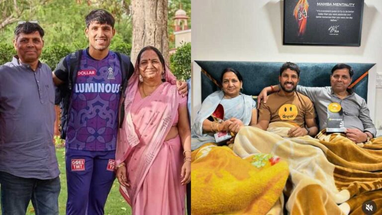 Dhruv Jurel Family - father and mother