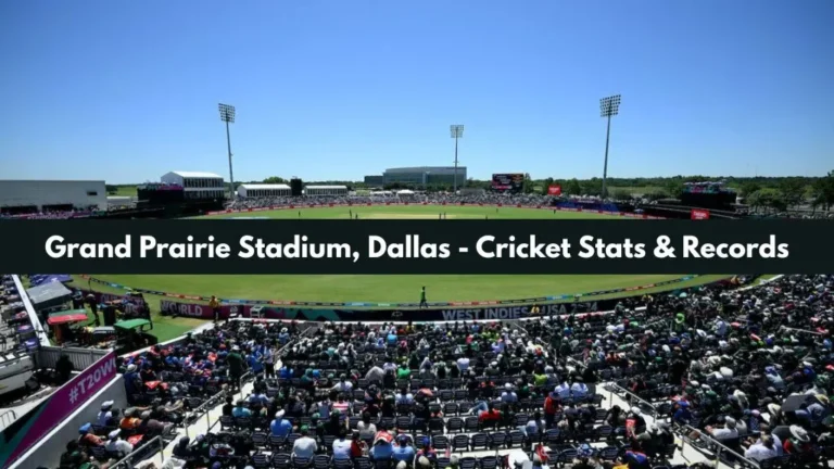 Grand Prairie Stadium, Dallas - Cricket Stats & Records