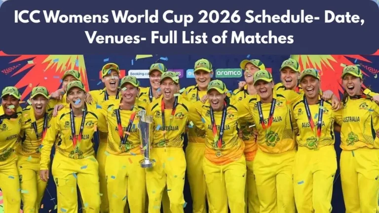Women's T20 World Cup 2026 Schedule & Fixtures