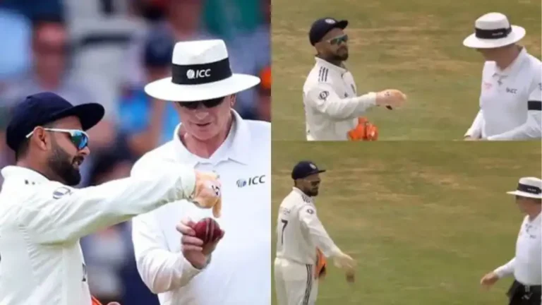 IND vs ENG 1st Test 2025 Day 3 Pant Loses Cool