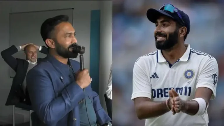 IND vs ENG 2nd Test 2025- Will Bumrah Miss the Second Test? Dinesh Karthik Doubts This Pacer’s Participation IND vs ENG 2nd Test 2025 - Bumrah-Karthik News