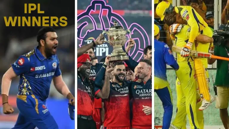 IPL Winners List 2008-2025: The Complete Championship Chronicle IPL Winners List