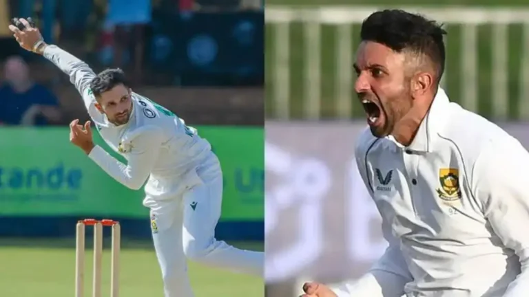 Keshav Maharaj Scripts History for South Africa in Test Cricket Keshav Maharaj vs Zimbabwe 1st Test