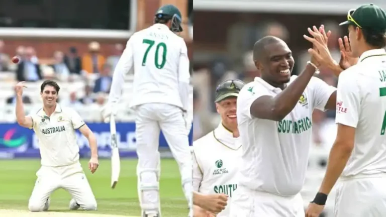 SA vs AUS WTC Final Day 2: Australia 144/8 in Second Innings, Lead by 218 Runs SA vs AUS WTC Final Day 2