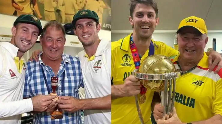 Mitchell Marsh family