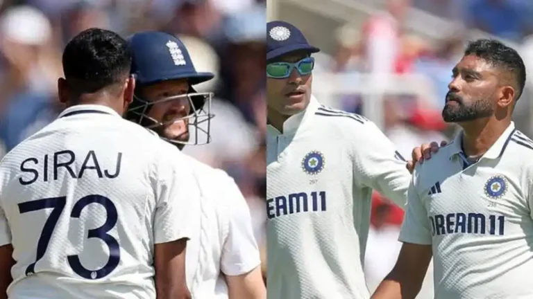 IND vs ENG 3rd Test 2025- ICC Slaps Siraj With a Heavy Fine and Demerit Point IND vs ENG 3rd Test 2025 Siraj Fined
