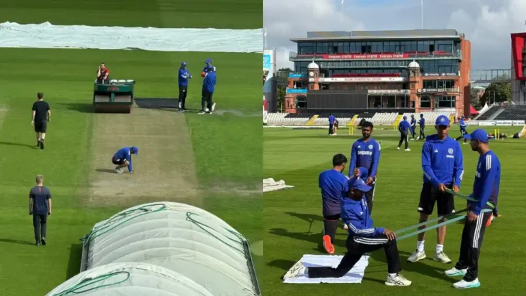 IND vs ENG 4th Test 2025 Old Trafford Pitch Report, Weather Forecast