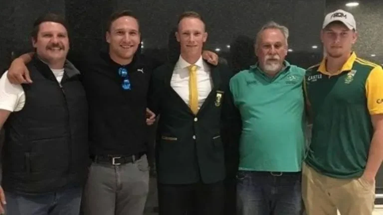 Rassie van der Dussen Family