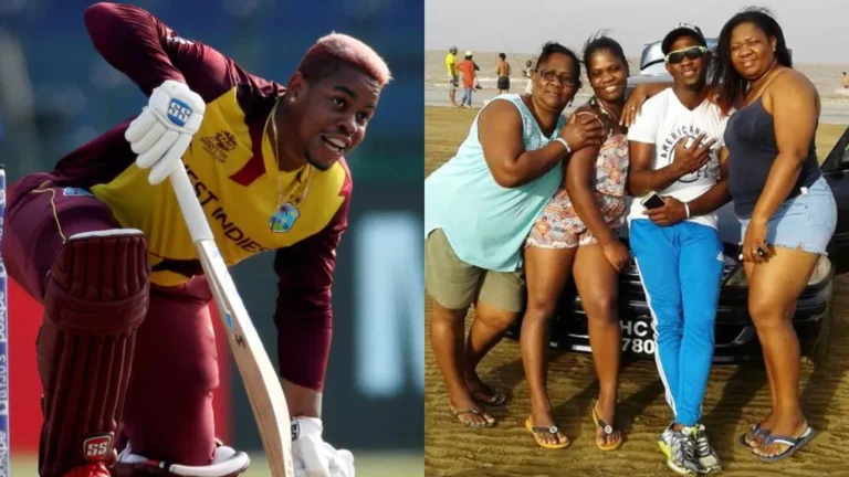 Shimron Hetmyer Family