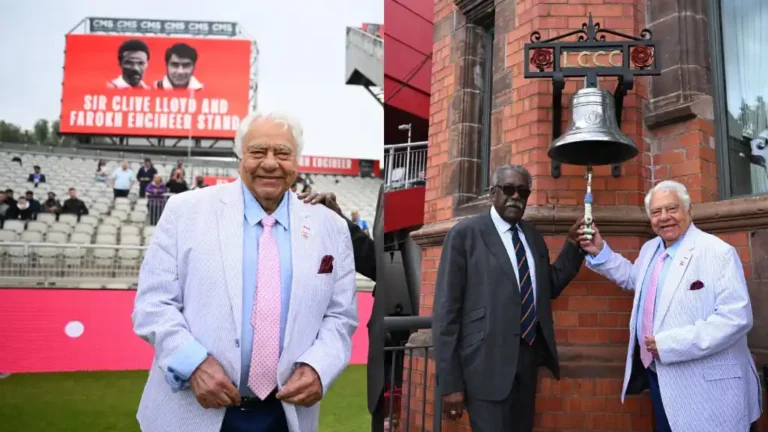 Stand Named after Farokh Engineer at Old Trafford