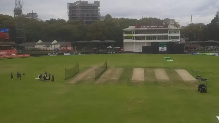 ZIM vs NZ 6th T20I Tri-Series 2025- Harare Sports Club Pitch Report