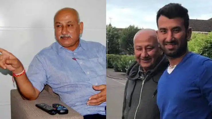 Cheteshwar Pujara father