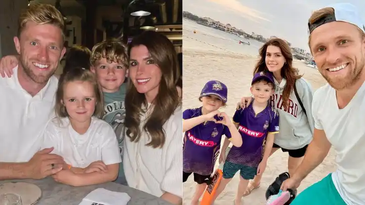 David Willey's wife Carolynne Willey and kids