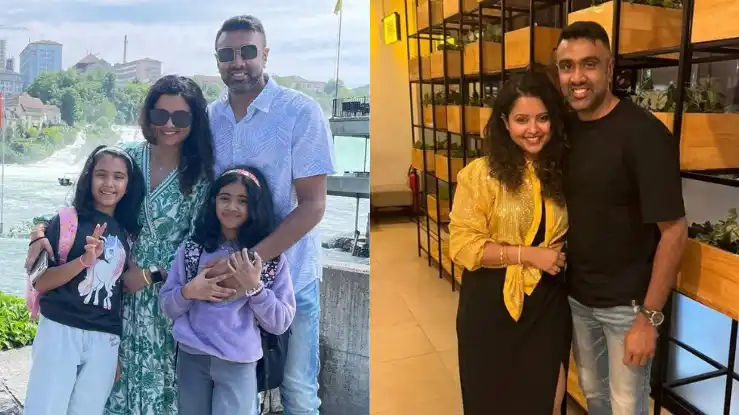 Ravichandran Ashwin's wife and daughters