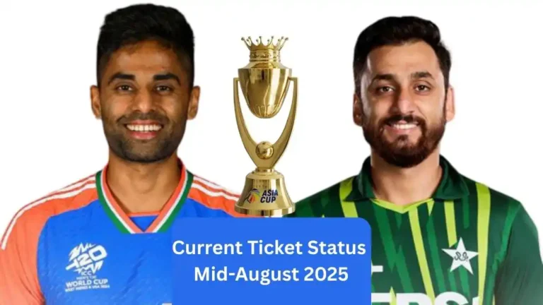 Asia Cup 2025: When Will Tickets Release for Matches?