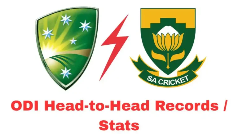 Australia vs South Africa ODI Head-to-Head Records & Stats