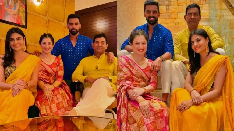 Deepak Chahar Family