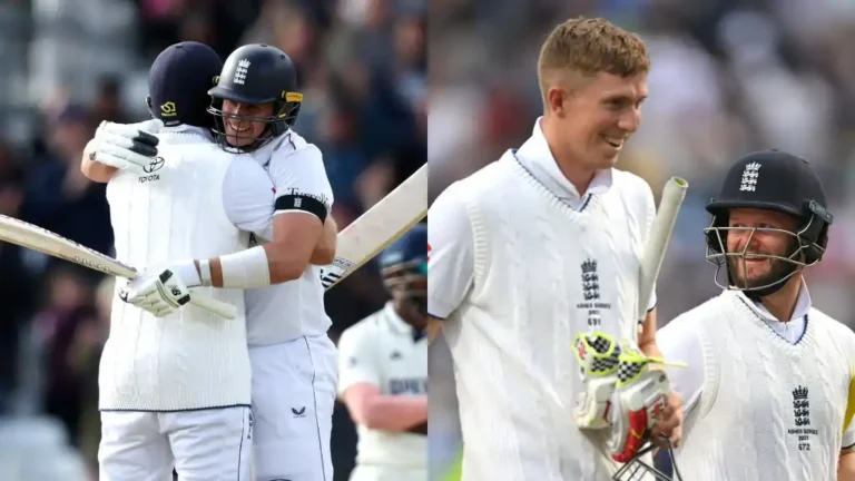 IND vs ENG 5th Test 2025_ Crawley-Duckett Opening Pair Creates World Record Against India