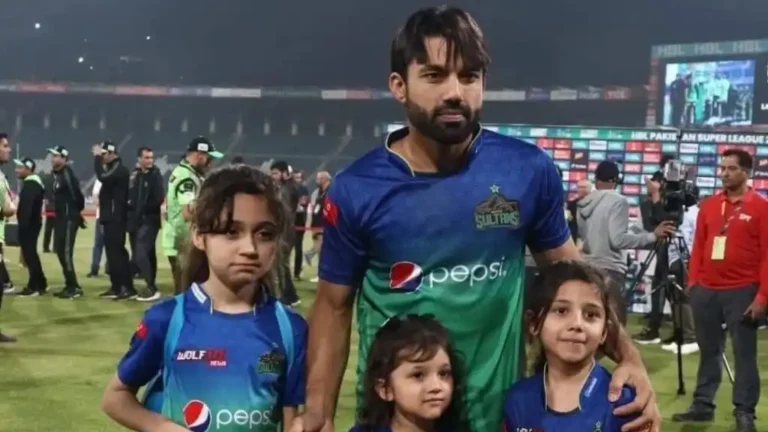 Mohammad Rizwan's Daughters