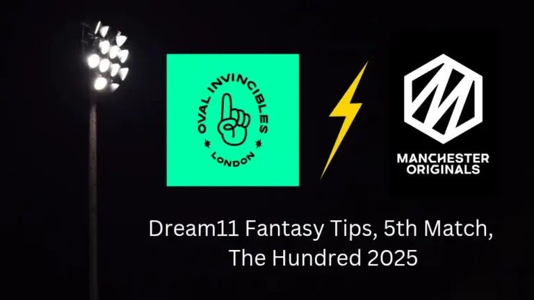 OVI vs MNR Dream11 Prediction, The Hundred 2025 Match 5