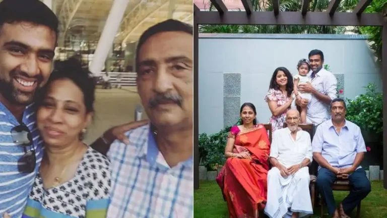 Ravichandran Ashwin Family