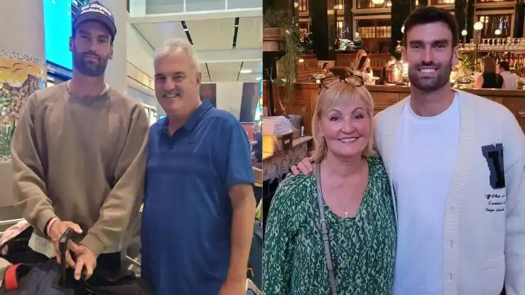 Reece Topley's Father and mother