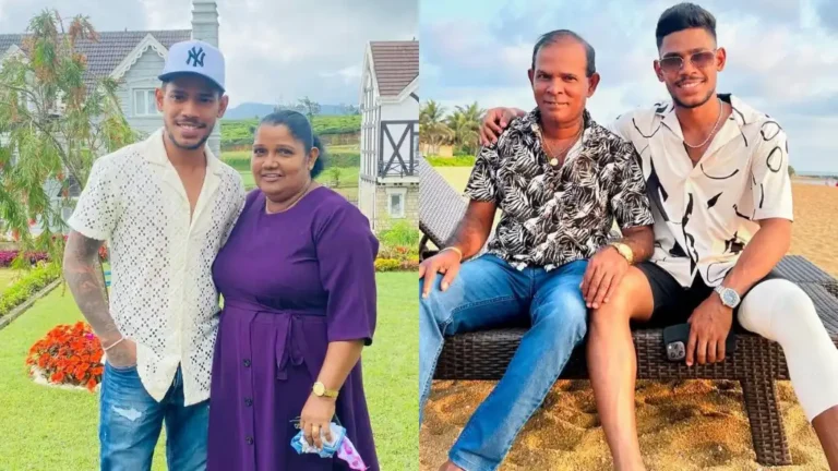 Pathum Nissanka Family