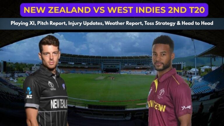 NZ vs WI 2nd T20I 2025 Prediction: Playing XI, Pitch Report, Injury Updates, Weather Report, Toss Strategy & Head to Head