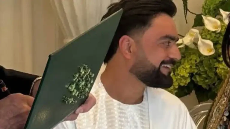 Rashid Khan Second wife