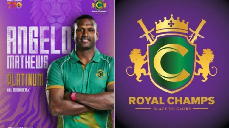 Royal Champs Schedule & Squad for Abu Dhabi T10 League 2025: Fixtures, Venue, and Live Streaming Details Royal Champs Schedule & Squad for Abu Dhabi T10 League 2025