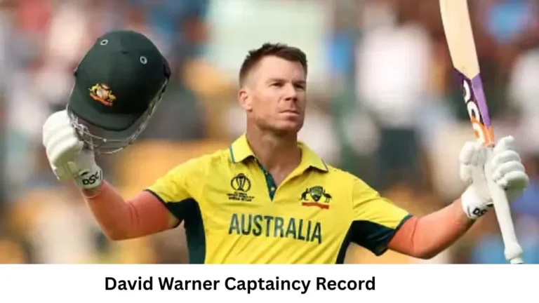 David Warner Captaincy Record & Stats in ODI, T20, BBL, IPL, PSL, BPL (All Formats) David Warner Captaincy Record