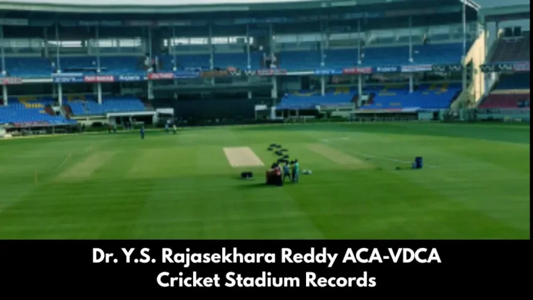 Dr. Y.S. Rajasekhara Reddy ACA-VDCA Cricket Stadium: Records & Stats